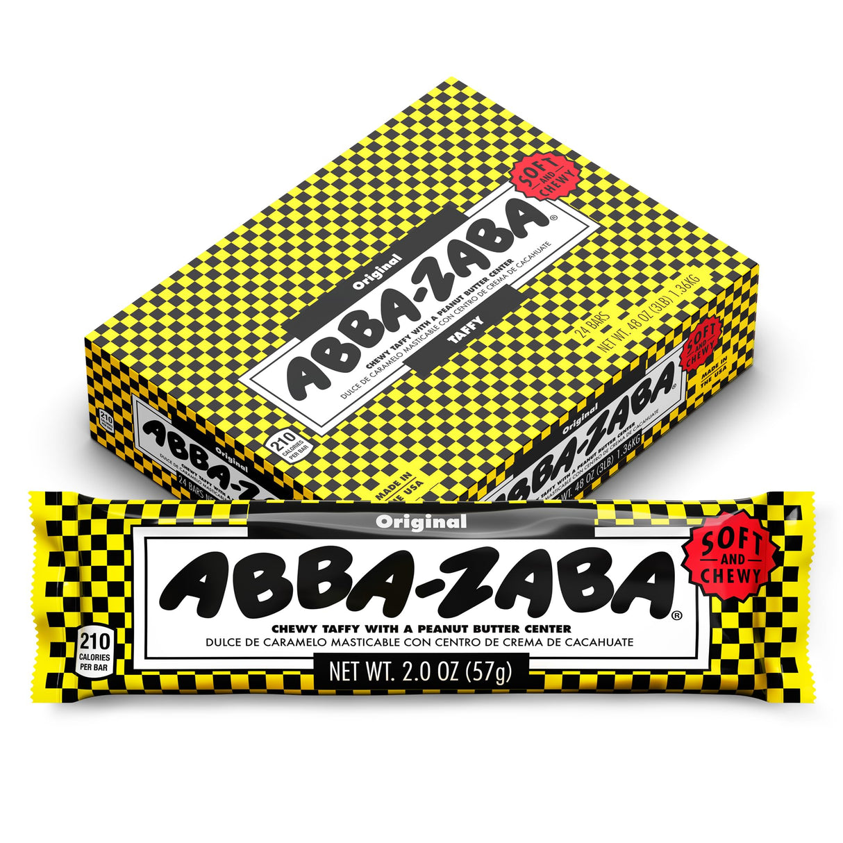 ABBA-ZABA Candy Bar 24 ct. Box