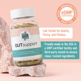 IBDassist™ Gut Support Capsule - Gut Health & Digestion Supplement - Constipation & Occasional Bloating Relief for Women & Men* - Complete with Vitamin D3, A, E, Zinc & More - 30 Capsules