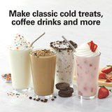 Hamilton Beach DrinkMaster Electric Drink Mixer, Retro Milkshake Maker & Milk Frother, 2 Speeds, Extra-Large 28 oz. Stainless Steel Cup, Mint