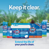 Clorox® Pool&Spa™ Shock XTRABLUE® Plus, Kills Bacteria & Algae in Swimming Pools, Swim-Ready in 15 Minutes, (12-Pack), Granular