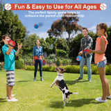 Toss and Catch Ball Game for Kids Ages 3-8 Boys Girls - 4 Paddles & 4 Balls