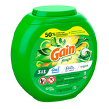 Gain flings! Laundry Detergent Soap Pacs HE Compatible 60 ct Long Lasting Scent Original Scent