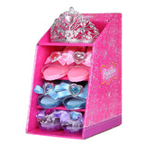 Mastom Girls Princess Dress Up Shoes and Tiara Play Set