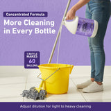 Creative Scents Multipurpose Enzyme Cleaner & Odor Remover | Super Concentrated for Floor, Carpet, Drain | Pet Urine Odor Eliminator | Cleaner for Cat Urine & Dog Poop | 1 Gallon - Calming Lavender