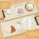 Warming Mat for Food Extra Large: 36"X16" Adjustable Silicone Food Warming Mat Heating Pad Food Warming Pad for Kitchen Counter Warming Trays for Buffets Party Hot Plates for Countertop Gifts Family