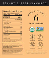 Truvani Vegan Pea Protein Powder | Peanut Butter | 20g Organic Plant Based Protein | 10 Servings | Keto | Gluten & Dairy Free | Low Carb | No Added Sugar