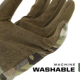Mechanix Wear FastFit Tactical Gloves - Heavy Duty Lightweight Multipurpose Gloves - Flexible Grip & Reinforced Palm - Touchscreen Capable - Large - MultiCam Camouflage