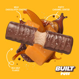 Built Bar, Puff Protein Bars, Salted Caramel Puff, 17g Protein Snacks, On-The-Go Bars, Only 140 Calories, 6g Sugar, Collagen, Gluten Free, 12 Count