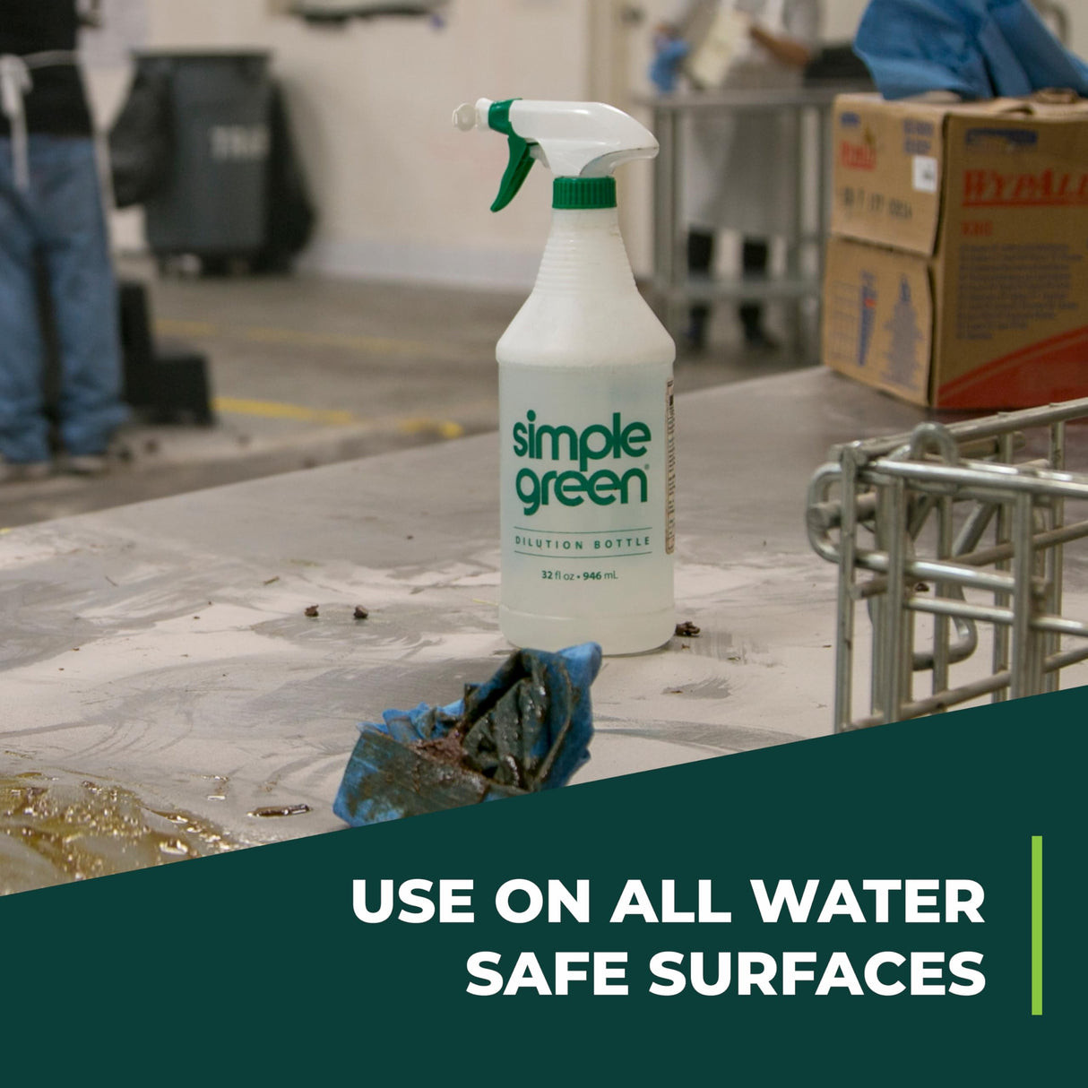 Simple Green 19128 Crystal Industrial Cleaner/Degreaser, 1 Gallon Bottle