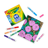 Crayola Ultra Clean Washable Markers 40ct, Holiday Gift for Kids & Teachers