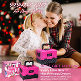 52 PCS Kids Makeup Kit, Safe and Washable Makeup for Kids Princess Toys