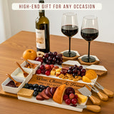 Personalized Charcuterie Board - Large Cheese Boards for Wedding & Anniversary, New Home, Christmas, House, Bridal Shower, Birthday, Retirement Gift for Women, Custom Wedding Gifts