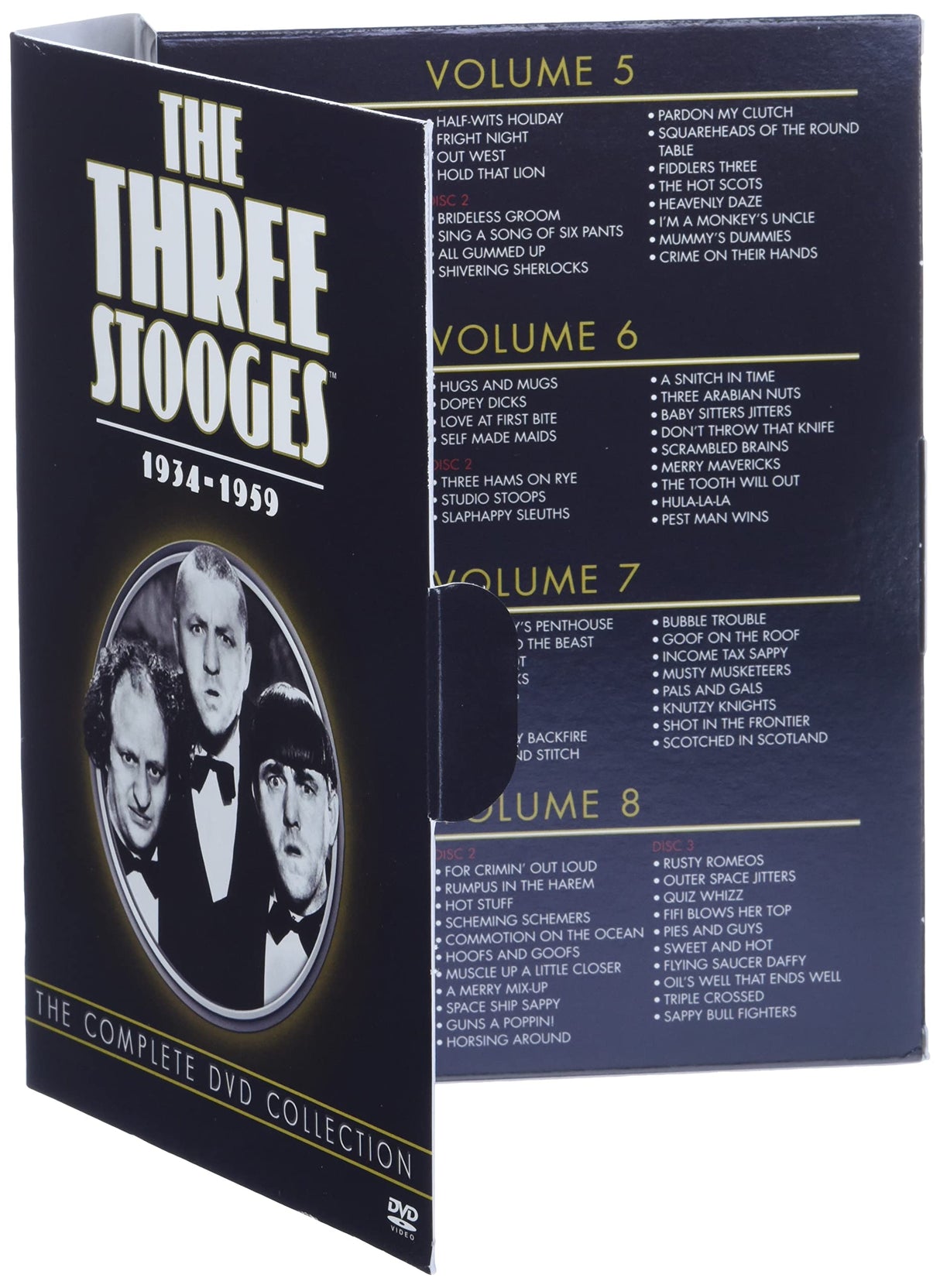 The Three Stooges: The Complete DVD Collection