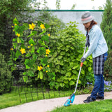 DoCred 59" H Cucumber Trellis, 2 Pack Foldable A Frame Garden Trellis