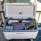 CoolerPak 7lb Refillable Reusable Ice Pack – Hook & Loop Fastener - Cold for Days – Non-Toxic, Leakproof, Suitable for Potable Drinking Water & Cold Plunge – Built Tough, Roll Up for Easy Storage