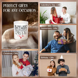 TEEZWONDER Christmas Couple Gifts for Her Wife Women Girlfriend - Vanilla Lavender Candle 10 oz - Engagement Gifts for Her, Romantic Candles for Anniversary Wedding Gift, Husband Birthday Gift for Him