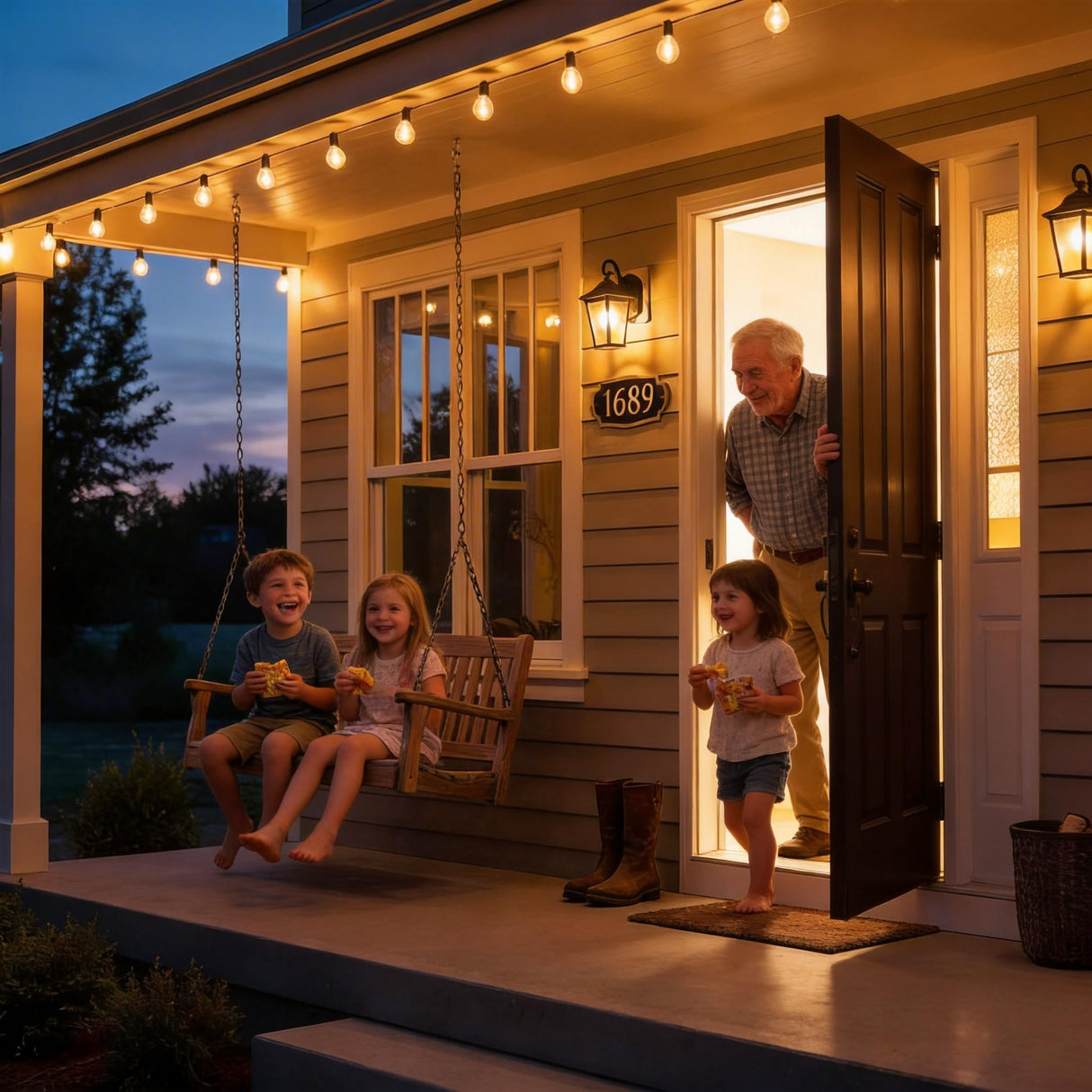 RTTY Outdoor String Lights 25 FT, Patio Light for outside with 13pcs G40 LED Plastic Bulbs, Shatterproof Waterproof Connectable Hanging Globe Lighting for Porch Cafe Bistro Backyard Balcony Deck Party