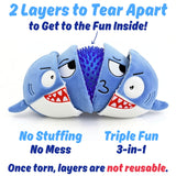 Dog Toy for Aggressive Chewers, Tough Squeaky Chew Ball, Large Breeds Gift