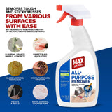All Purpose Paint Remover Spray 22oz - Water Based Adhesive Remover Spray, Spray Paint Remover, Graffiti Remover Spray, Overspray Remover, Dried Paint Remover - No Methylene Chloride NMP Formula