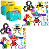 30 Pack Sensory Fidget Toys for Kids Classroom, Autism Sensory Product Calm Down Fidgets for Kids Age 5-7, 8-12, ADHD Stress Relief Travel Toys Christmas Stocking Stuffers for Teens