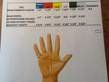Leather Gardening Gloves by Fir Tree. Premium Goatskin Gloves With Cowhide Suede Gauntlet Sleeves. Perfect Rose Garden Gloves. Men's and Women's Sizes. M-8 (See Size Chart Photo)