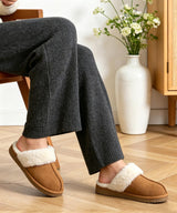 Litfun Fuzzy Slippers for Women Memory Foam Indoor House Shoes