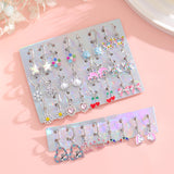16 Pairs Hypoallergenic Earrings for Little Girls Teens Kids
