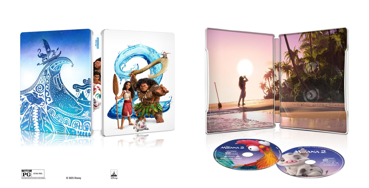 Moana 2 - 4K + Blu-ray + Digital [4K UHD]