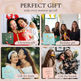 sufall Personalized Name Necklace with Birth Flower – Custom Engraved Jewelry for Women, Mom, Grandma | Christmas, Birthday, Mother’s Day Gift