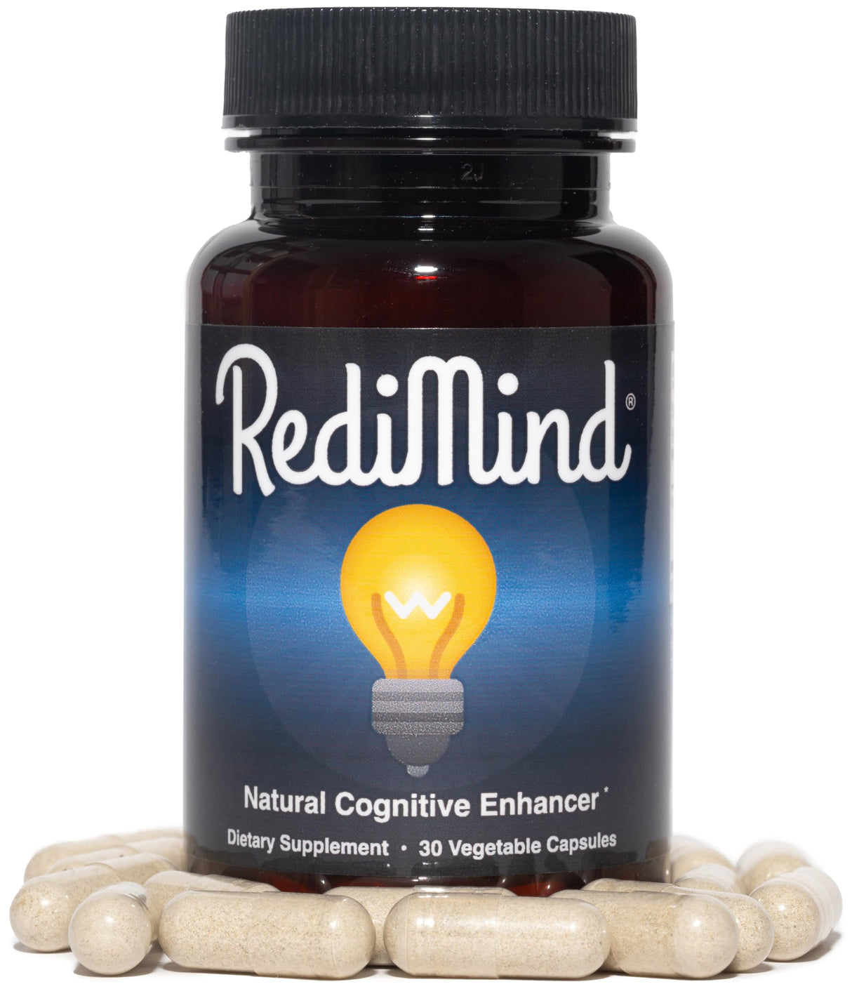 RediMind - Natural Cognitive Enhancement Supplement Capsule - Non-GMO, Vegan, Gluten-Free