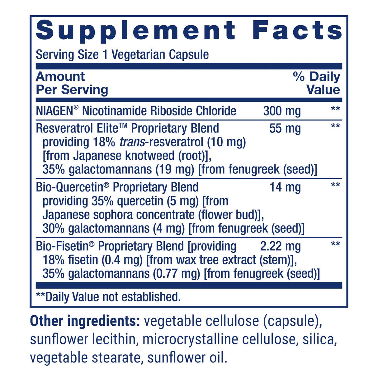 Life Extension NAD+ Cell Regenerator and Resveratrol Elite, NIAGEN nicotinamide riboside, Trans-resveratrol, quercetin, Fisetin, for Longevity, Energy, and oxidative Stress, 30 Vegetarian Capsule