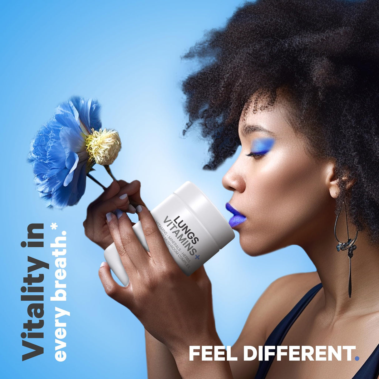 Codeage Lungs Vitamins, A, C, D, E, B6, Milk Thistle Lung Supplement, Zinc & Magnesium, Cordyceps, Reishi, Chaga, Poria, Tylophora, Ginger, Peppermint Leaf Organic Herb Cleanse - Non-GMO - 90 Capsules