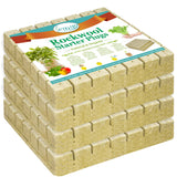 Legigo 1.5 Inch Rockwool Cubes for Hydroponics Seed Starter, Rock Wool Planting Cubes Hydroponic Garden Grow Plugs for Soilless Cultivation Plants Cutting Germination Clone(4 Sheet, 196 Plugs)
