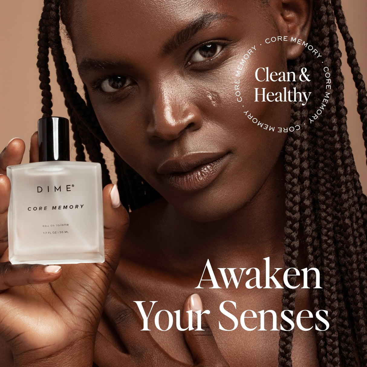 Dime Beauty Core Memory Perfume for Women, 1.7 oz / 50 ml - Bright & Citrusy Fragrance