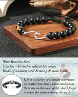 Tarsus Inspirational Bracelets for Men Gifts - Encouragement Gifts for Sobriety, Thinking of You, Feel Better, Motivational, Get Well, Greif, Anxiety Relief Items