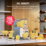 Ninja SLUSHi Max XXL Smart Frozen Drink Maker | Top Performance & Smart Technology, Party-Size 150oz Capacity, No Ice Needed, 6 Programs, Ideal Temp & Texture up to 12 hours | Blue FS605SG