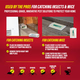 Catchmaster Max-Catch Glue Traps 36pk, Sticky Mouse Traps Indoor for Home