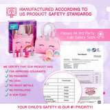 Kids Real Makeup Kit with Unicorn Purse Non Toxic Washable Make Up Set