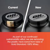 Optimum Nutrition Gold Standard 100% Whey Naturally Flavored Protein Powder 4.8 (Packaging May Vary), Vanilla, 76.8 Ounce