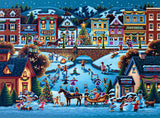 Buffalo Games - Dowdle - Hometown Christmas - 1000 Piece Jigsaw Puzzle for Adults -Challenging Puzzle Perfect for Game Nights - Finished Size is 26.75 x 19.75