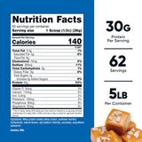 Nutricost Whey Protein Isolate (Salted Caramel, 5LBS)