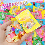 EKisemio 120 Pcs Mystery Bags Mini Resin Animals Glow in the Dark, Blind Bags Luminous Animals Figures Variety Pack for Dollhouse Accessories Fairy Garden Surprise Collectible Figurines Desk Pets
