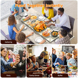 FEPPO Warming Mat for Food, Extra-Long Size 42"x12", Fast Full-Surface Heating Food Warming Mat with 6-Hour Timer & 19-Level Temperature Control, Roll Up Food Warmers for Parties Buffet