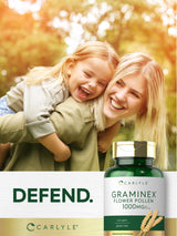 Carlyle Graminex Flower Pollen Extract | 1000 mg | 60 Capsules | Non-GMO & Gluten Free