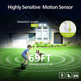 Philips 44W 4200 lm LED Security Light Outdoor w/PIR Motion Sensor, 5000K Daylight Flood Light, Waterproof, Dusk to Dawn, 2 Heads, 4 Modes
