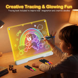 17" LED Drawing Board for Kids, 3 4 5 6 7 8-12+ Year Old Girl Birthday Gift