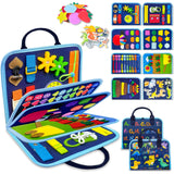 Exorany Busy Board Montessori Toys for Toddler Boy Birthday Gift Busy Book