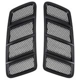 Pair Front Left & Right Hood Vent Air Grille Cover fits for Merce*des Benz W166 GL350 GL450 GL550 GL63 AMG 2013-2016 ML350 ML550 ML63 2012-2015 Hood Air Vent Grille Replaces 1668800105 1668800205