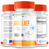 (2 Pack) Arialief Capsules for Nerve Health, Official Arialief Supplement Pills for Lasting Support, Aria LIEF PrimePalm for Sciatica, Aria Leaf Advanced Nerve Pill Natural Ingredients (120 Capsules)