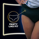 Always ZZZ Overnight Disposable Period Underwear for Women Extra Large/2LX, 360° Coverage for Worry-Free Nights, 14 Count (2 Packs of 7)